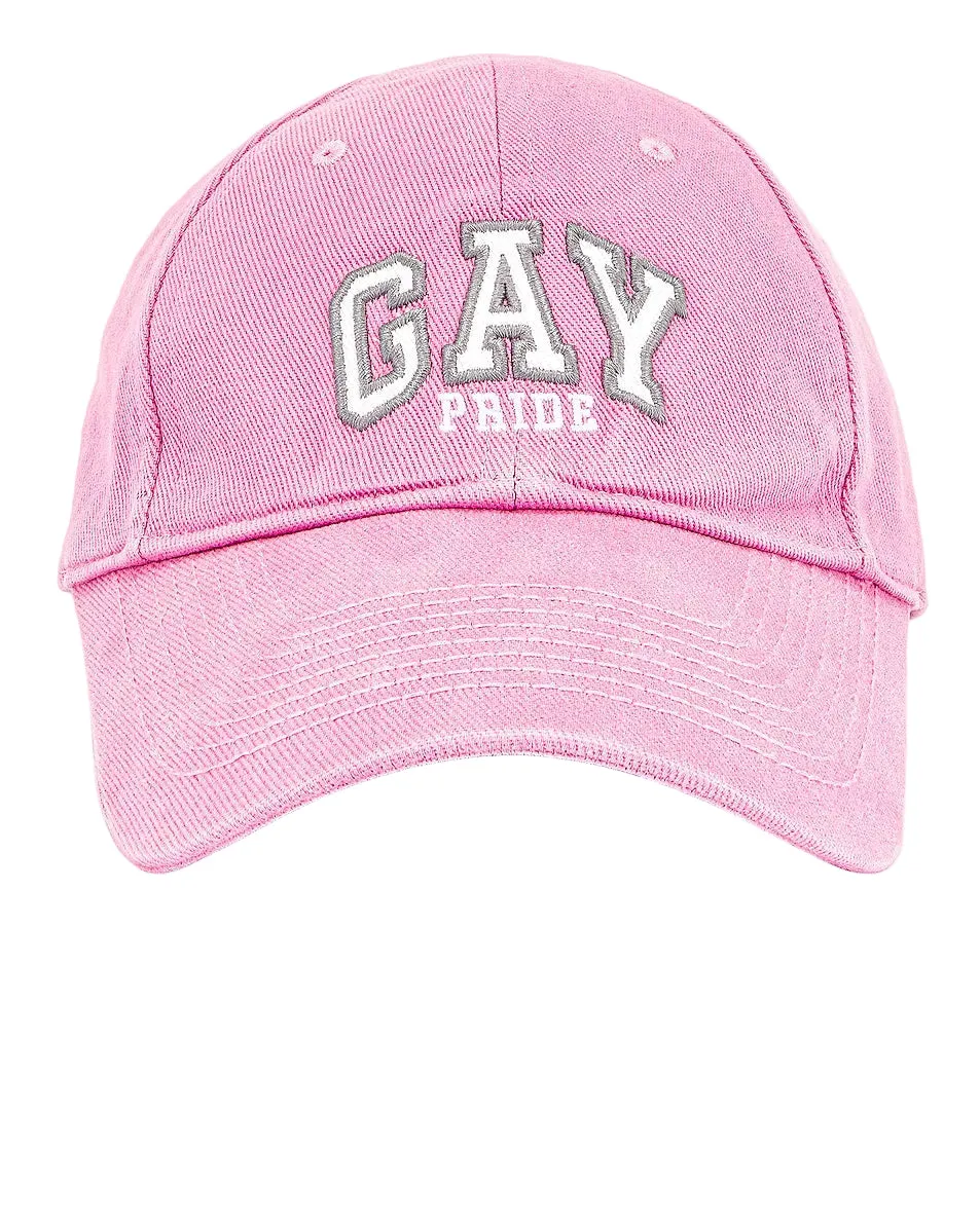 Gay Pride Cap (Light Pink) sold by TONS