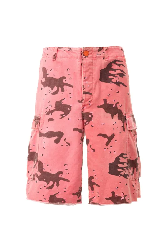 Camo Shorts (Pink) made by Hellstar