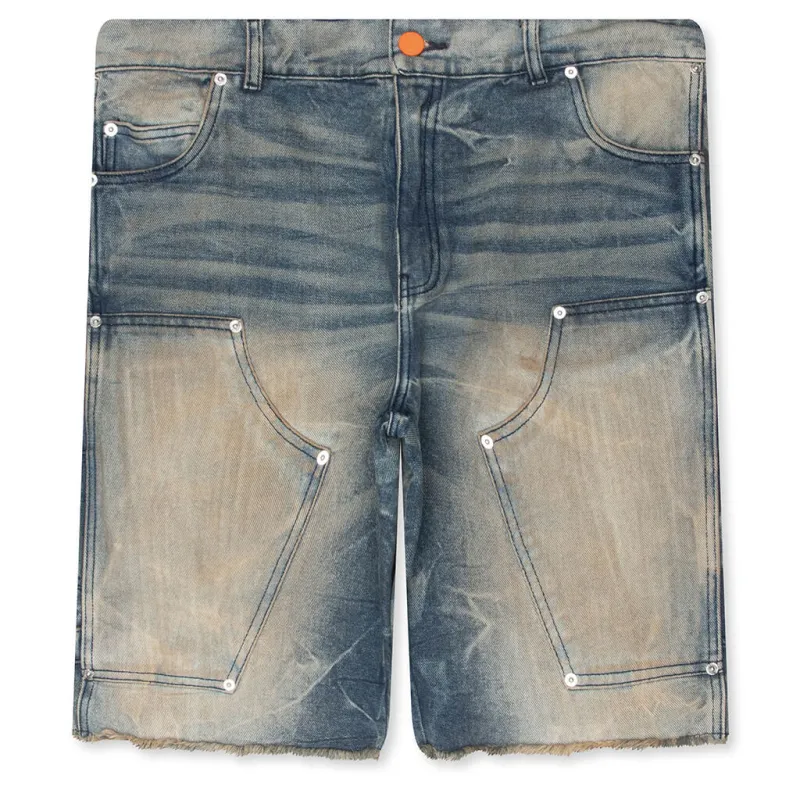 Carpenter Jorts (Blue) made by Hellstar