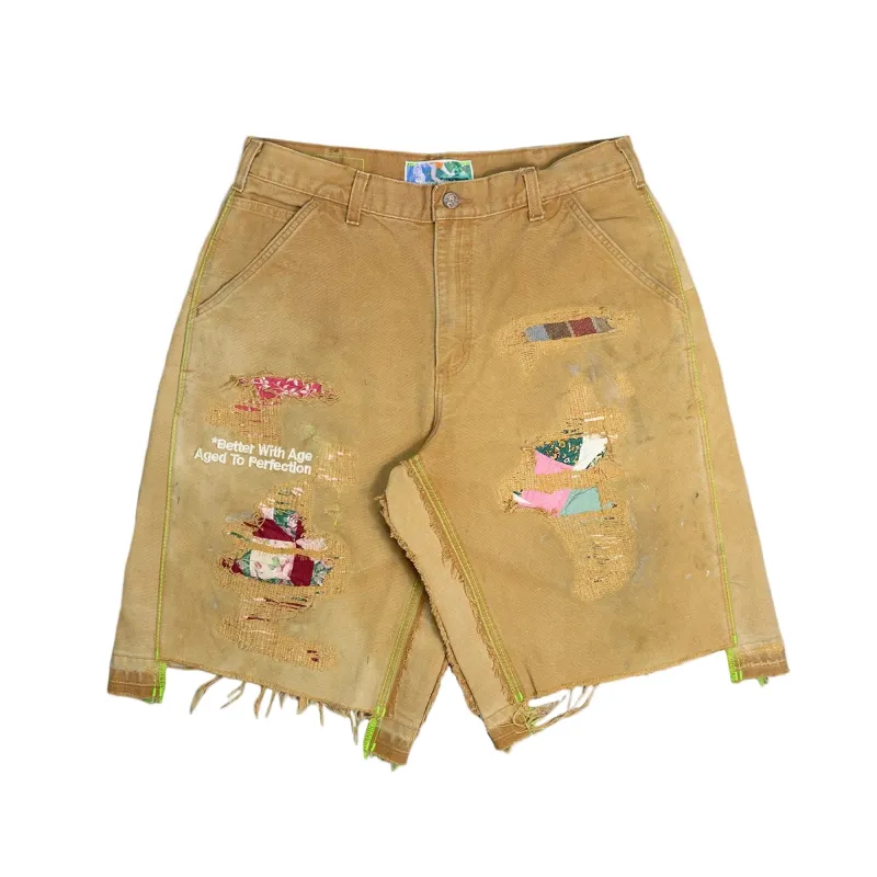 Repair Double-Wide Carpenter Shorts (Multicolor) made by *Better With Age