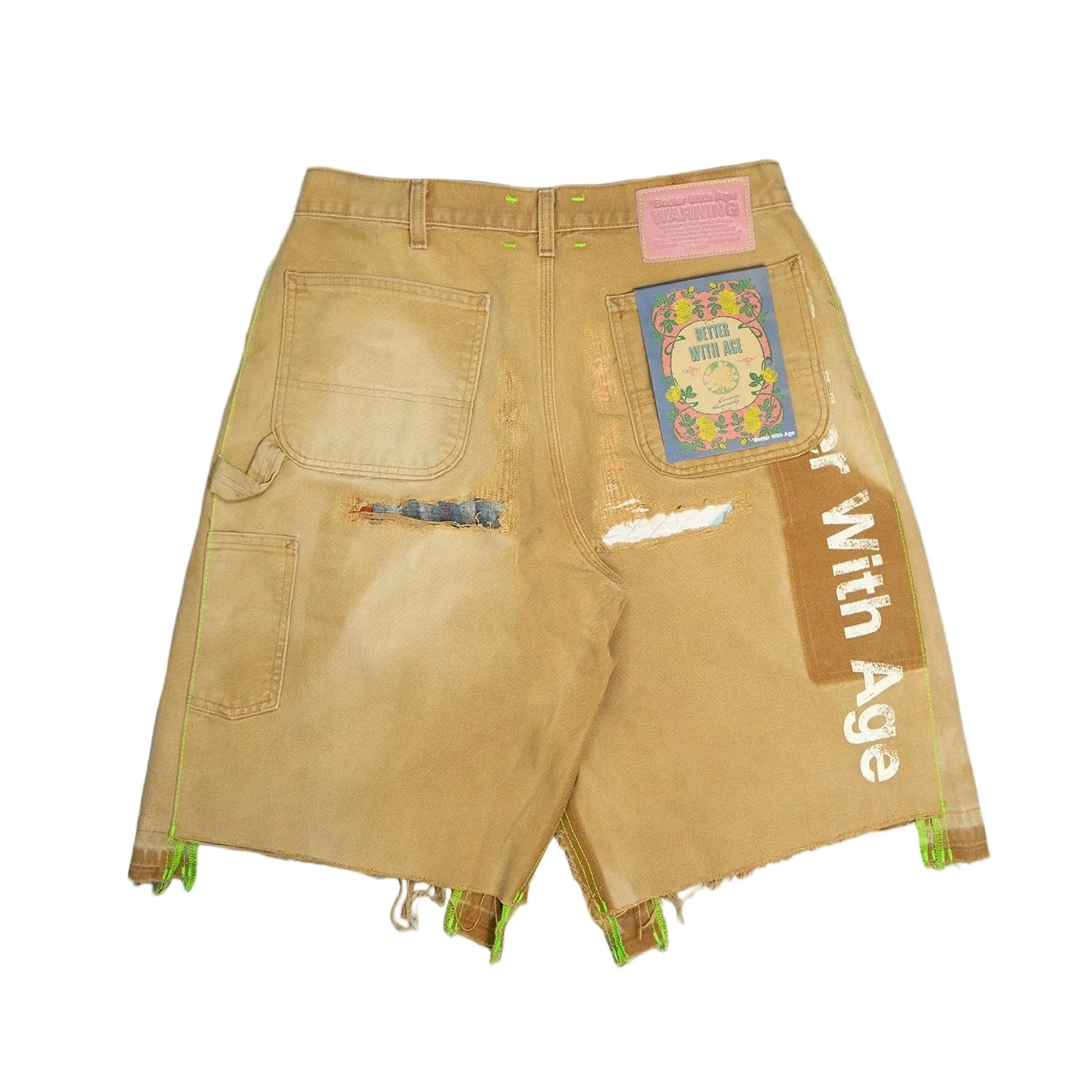 Repair Double-Wide Carpenter Shorts (Multicolor) sold by TONS product image thumbnail 2