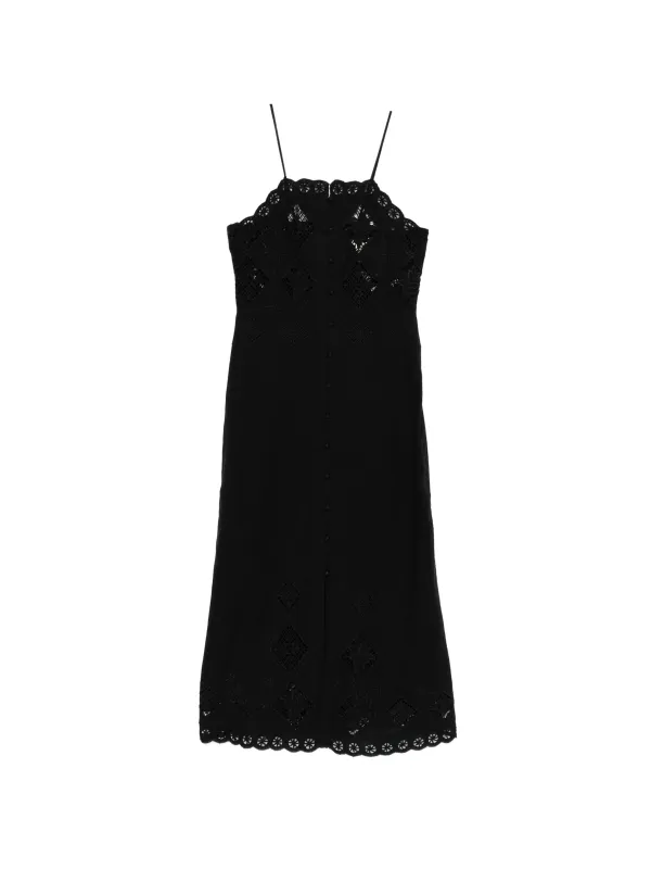 Nelsane Dress (Black) made by Isabel Marant