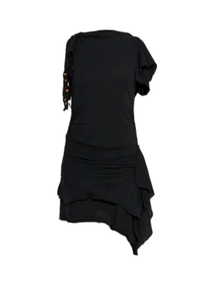 Janick Dress (Black) sold by TONS