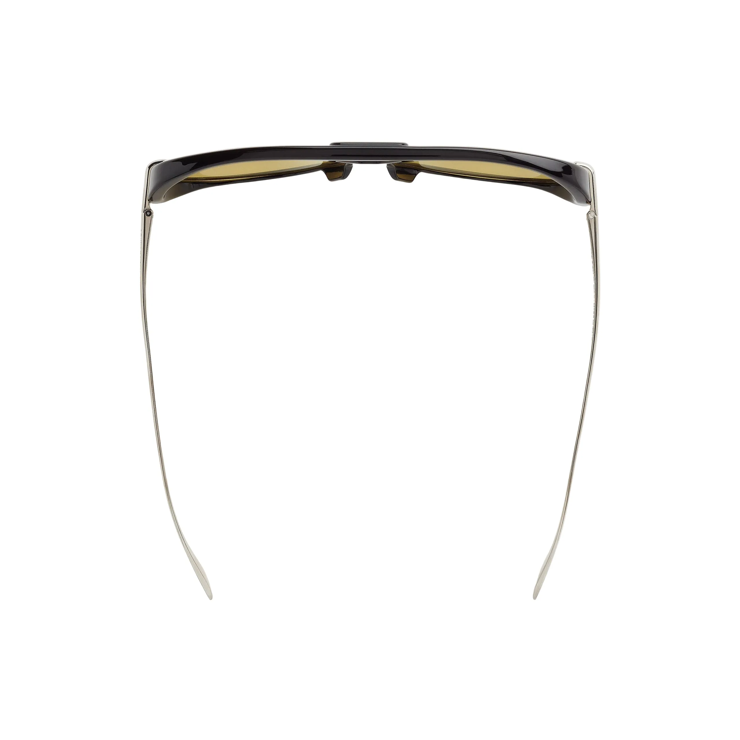 Classic Aviator Sunglasses (Black/Yellow) sold by TONS product image thumbnail 3