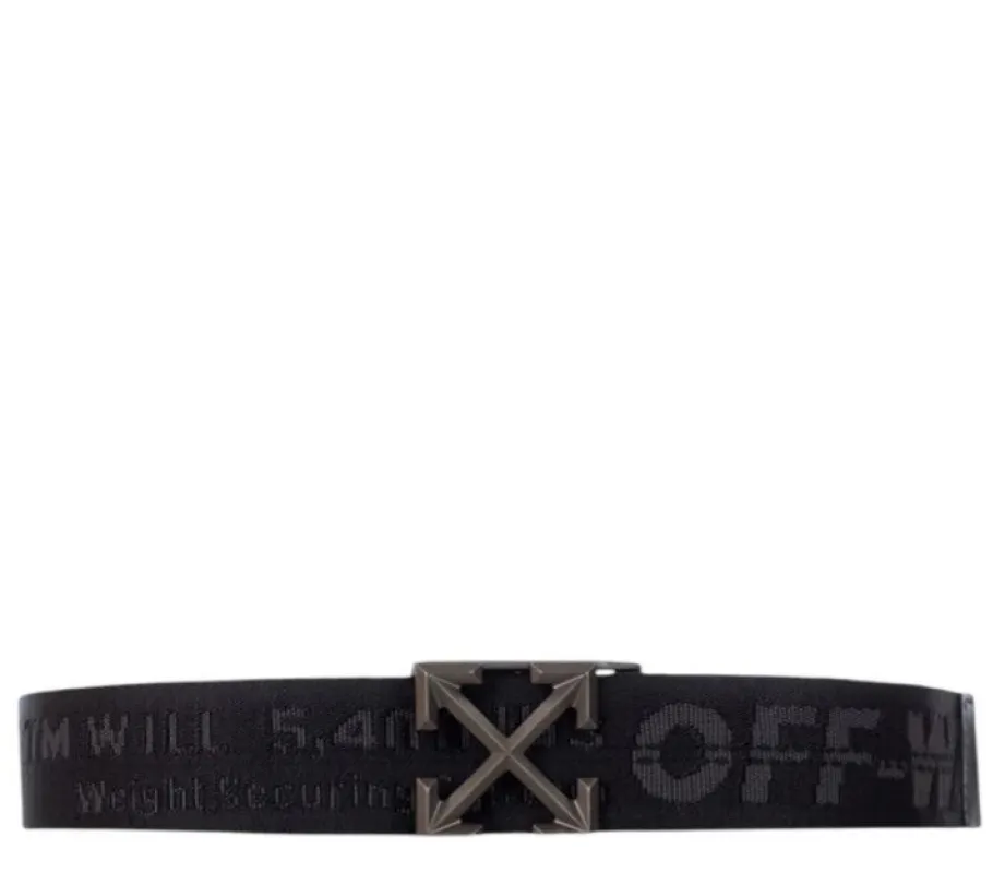 Tape Belt Arrow 38 MM Belt (Black) made by Off-White