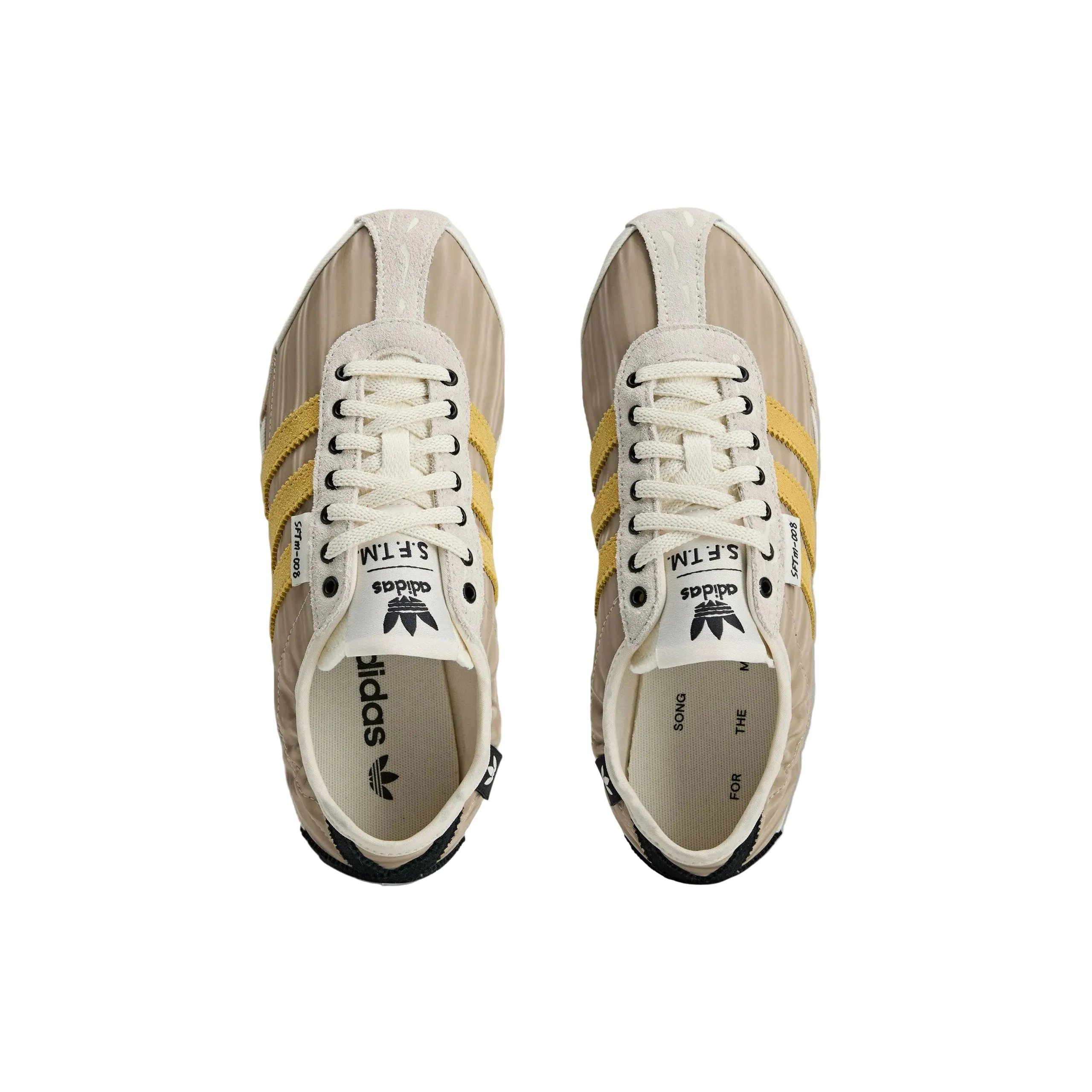 x Song For The Mute Women's Tokyo Sneakers (Off-White/Core Black/Yellow) sold by TONS product image thumbnail 4