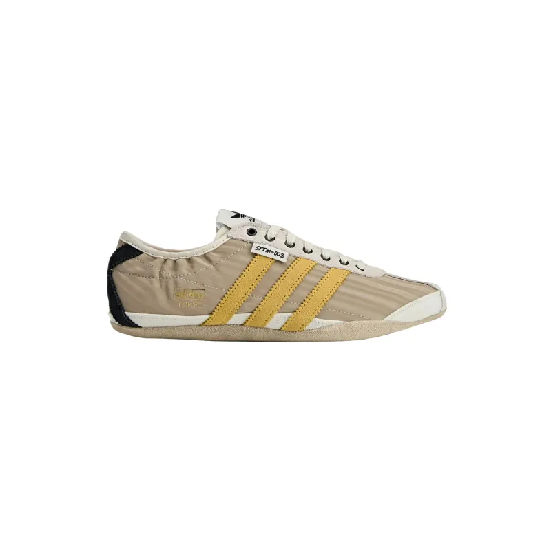 x Song For The Mute Women's Tokyo Sneakers (Off-White/Core Black/Yellow) made by Adidas