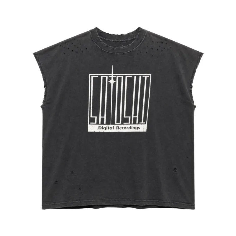 Digital Tee (Washed Black) made by TONS