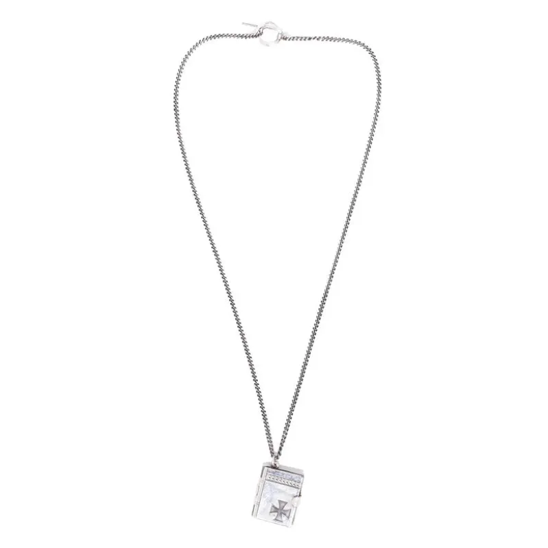 Book Necklace (Silver) made by Enfants Riches Deprimes