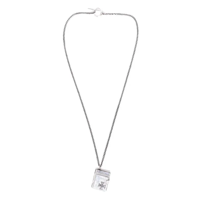 Book Necklace (Silver) sold by TONS