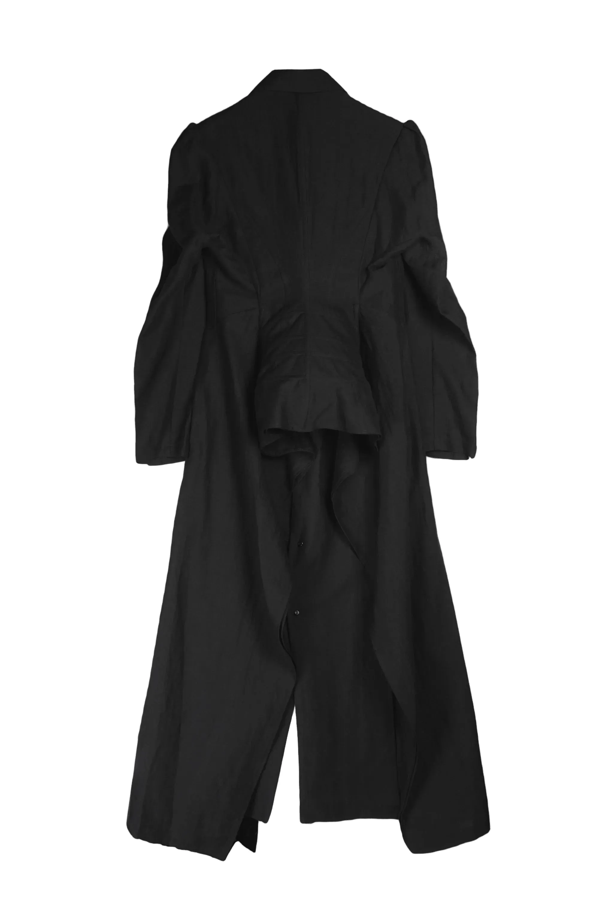 Unbalanced Coat (Black) sold by TONS product image thumbnail 2