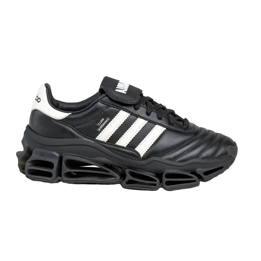 x Willy Chavarria Megaride AG Copa Mundial Sneakers (Core Black/Off White) sold by TONS