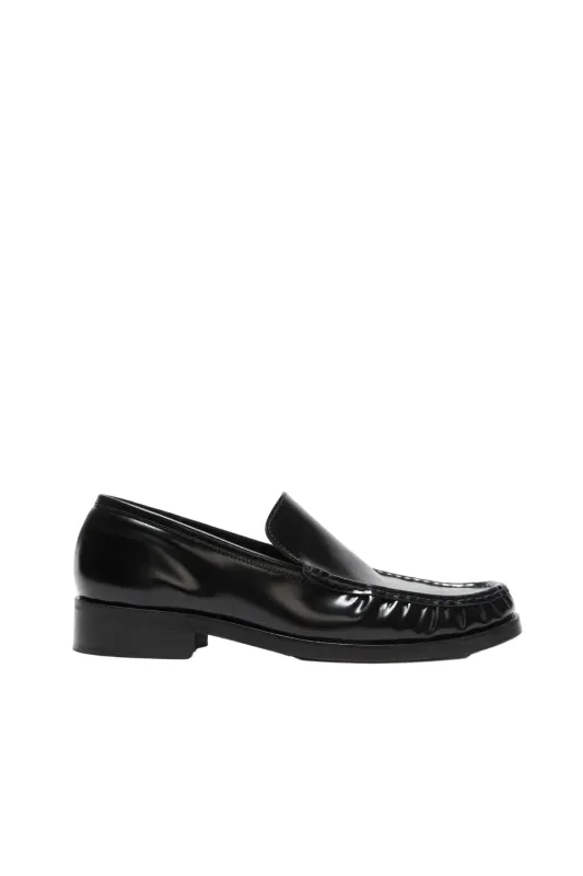 Men's Leather Loafers (Black) made by Acne Studios