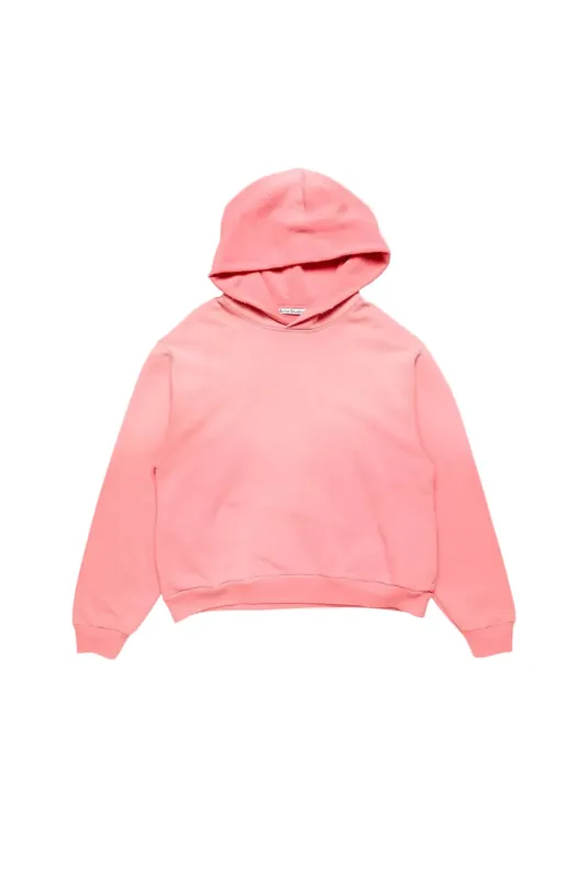 Logo Hooded Sweater (Tango Pink) made by Acne Studios