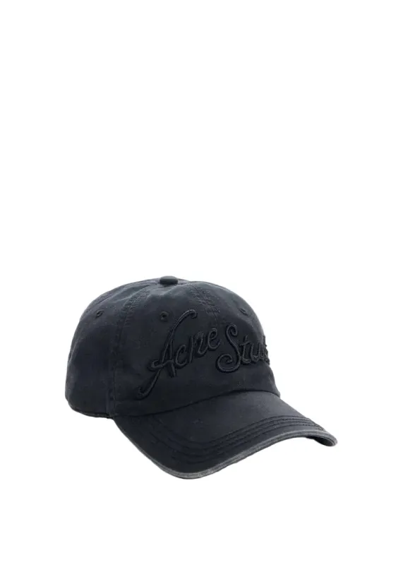 Woven Hat (Black) made by Acne Studios