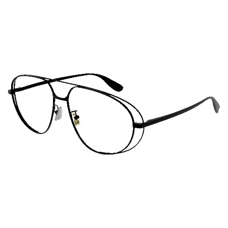Aviator Shape Sunglasses (Black/Yellow) made by Bottega Veneta