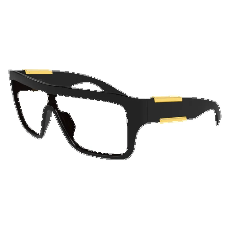 Pantoscopic Angle Sunglasses (Black/Grey) made by Bottega Veneta