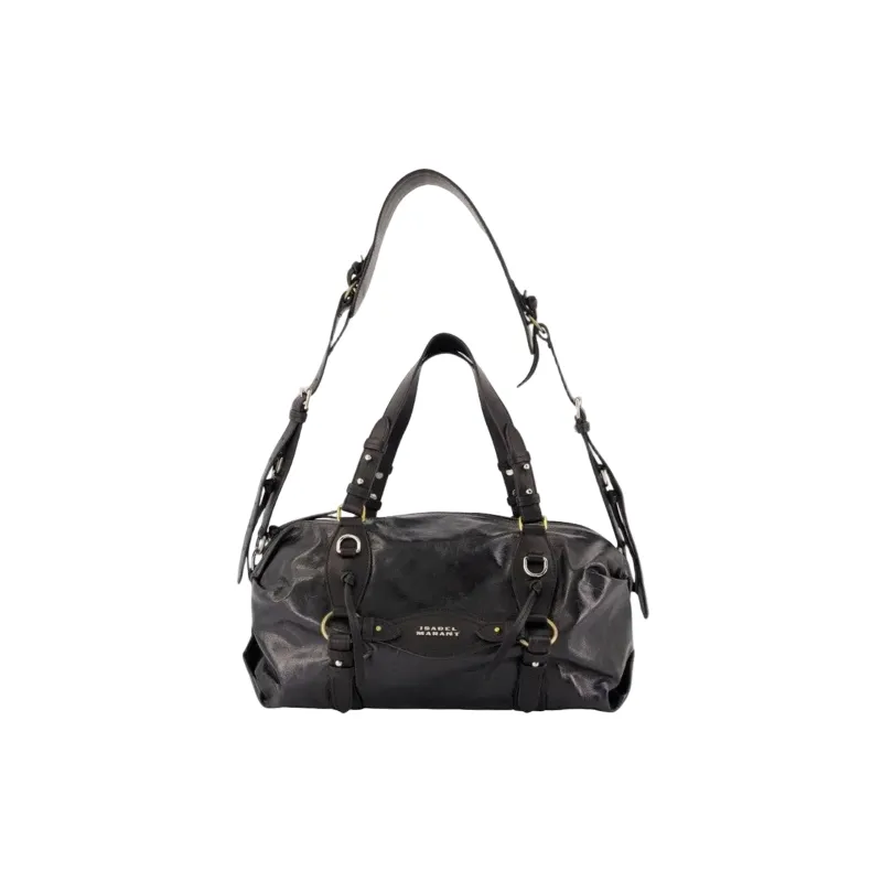 Tilpa Shoulder Bag (Black) made by Isabel Marant