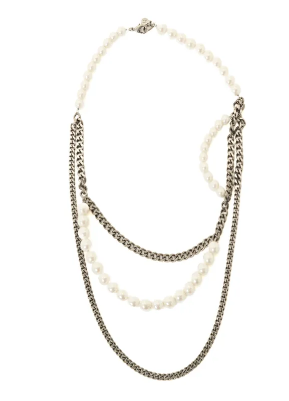 Three-Pronged Necklace (Silver) made by Yohji Yamamoto