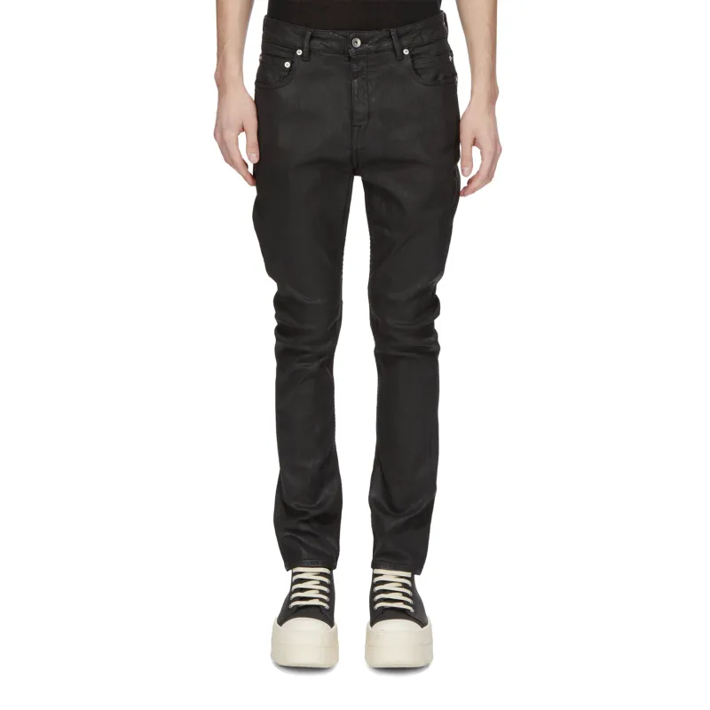 Detroit Cut Pants (Black Wax) made by Rick Owens