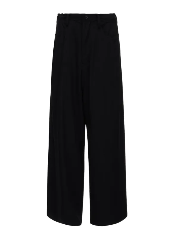 O-Long Straight Pants (Black) made by Yohji Yamamoto