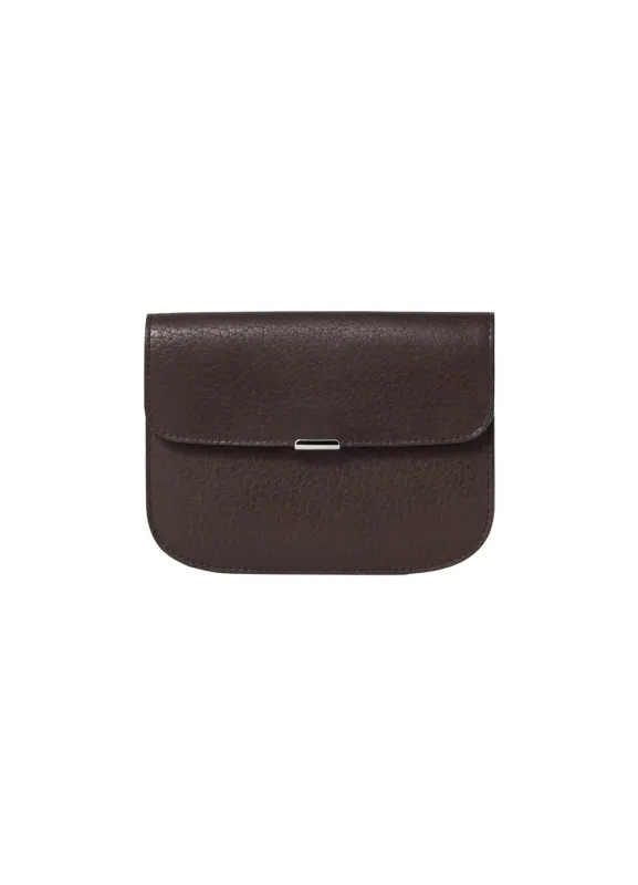 Soft Tab Wallet (Dark Chocolate) made by Lemaire