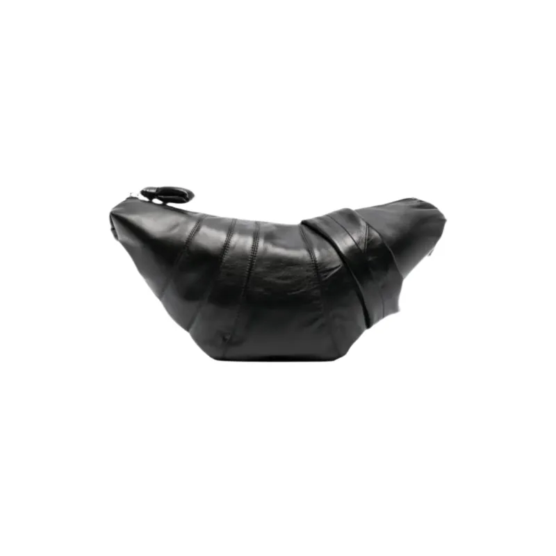 Medium Croissant Bag (Black) made by Lemaire
