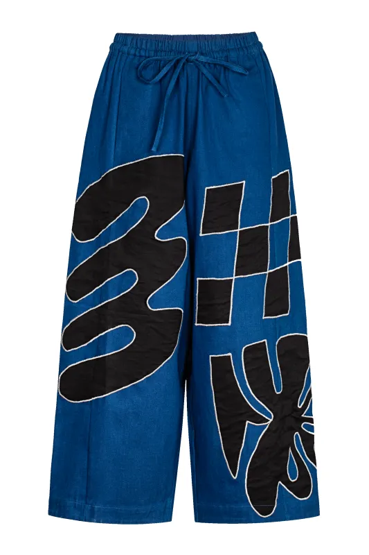 Yamina Pant - Orgone Applique sold by Untitled in Motion