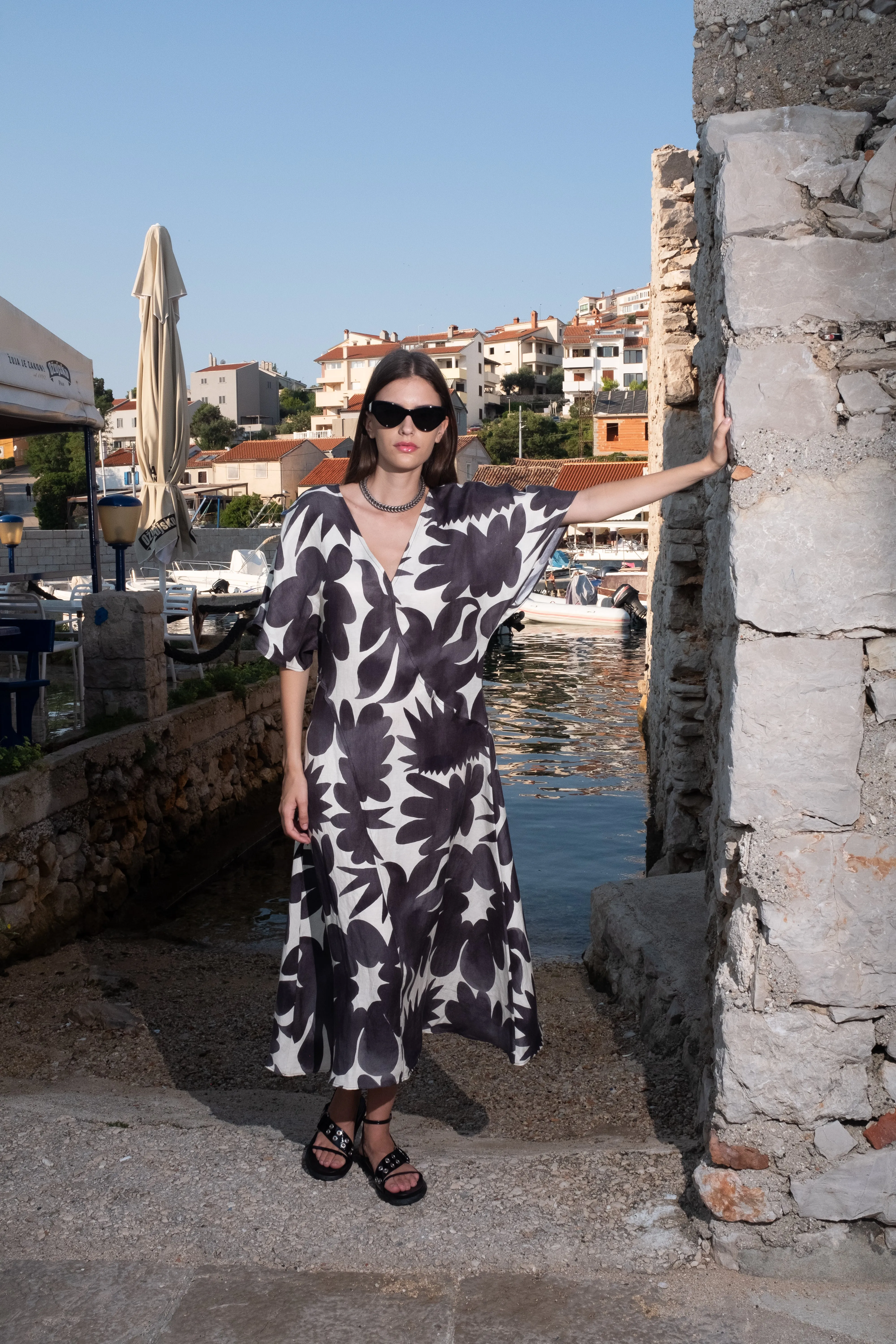 Zena Dress - Facula Black sold by Untitled in Motion product image thumbnail 2