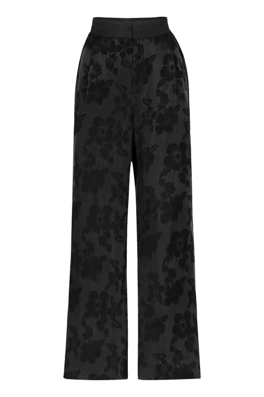 Petra Pant - Black Floral sold by Untitled in Motion