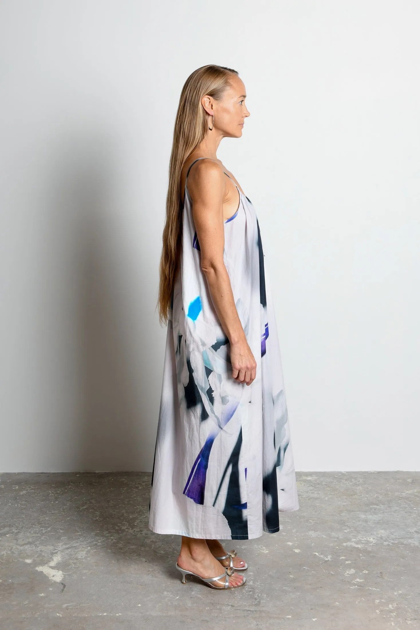 Ophelia Dress - Shadow Iris Ivory sold by Untitled in Motion product image thumbnail 4