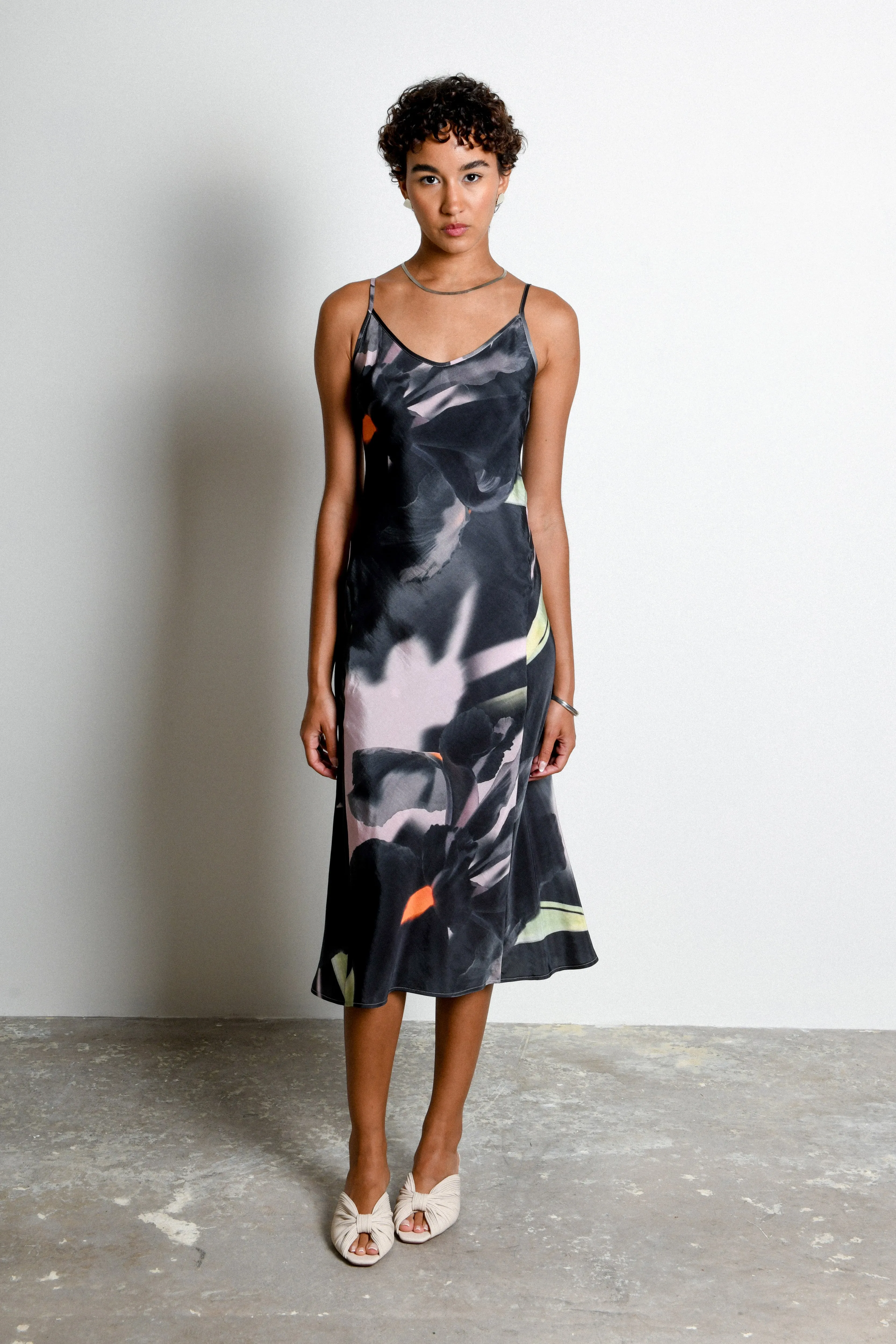 Noir Slip Dress - Shadow Iris sold by Untitled in Motion product image thumbnail 2