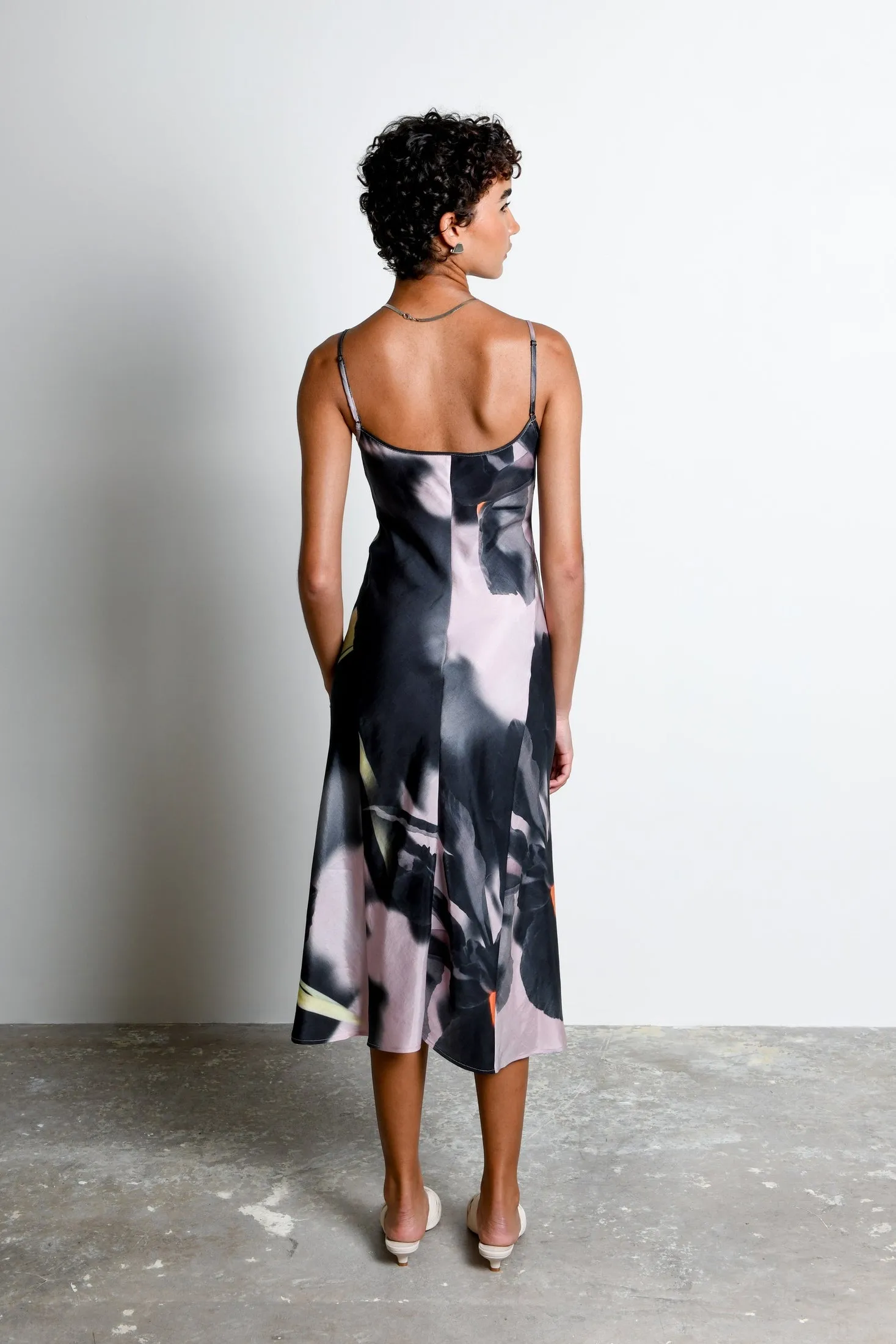 Noir Slip Dress - Shadow Iris sold by Untitled in Motion product image thumbnail 4