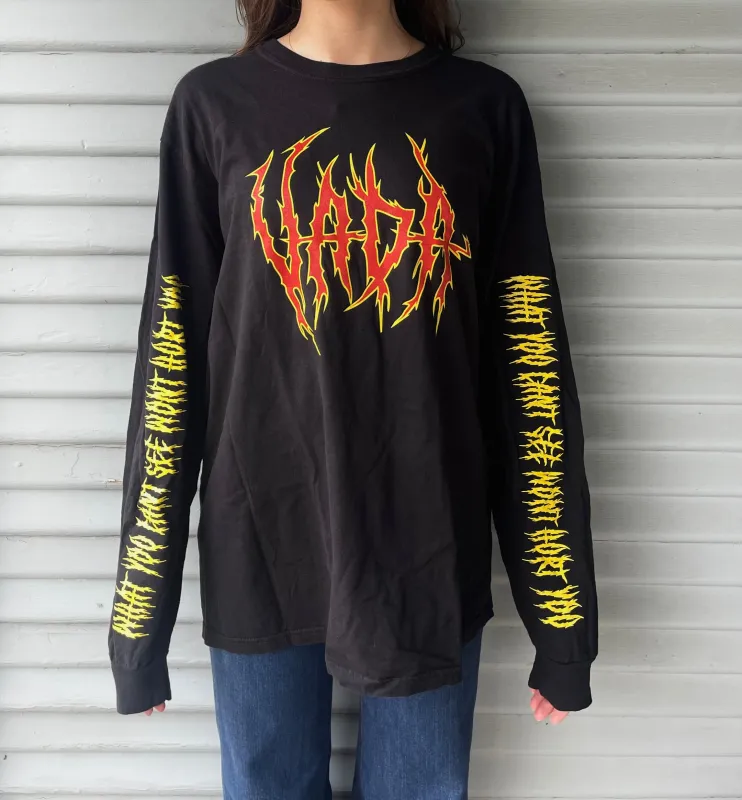 VADA LONG SLEEVE METAL TEE sold by VADA