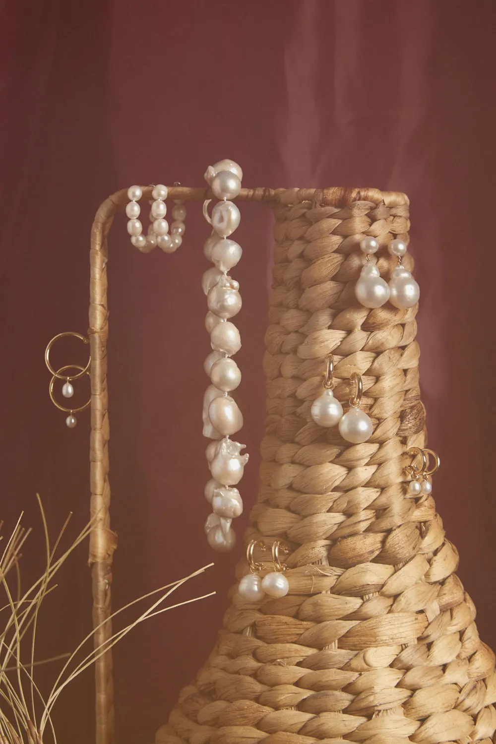 BABY PEARL HOOPS sold by VADA product image thumbnail 4