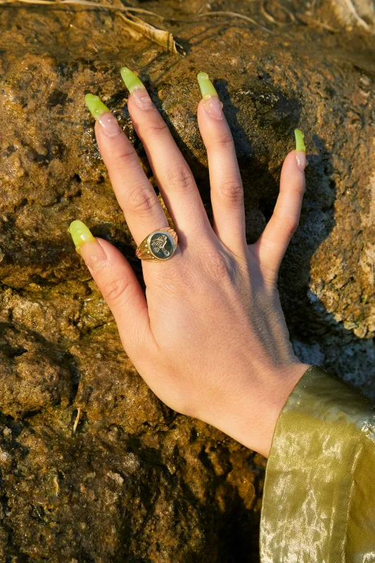 SIREN SIGNET RING sold by VADA