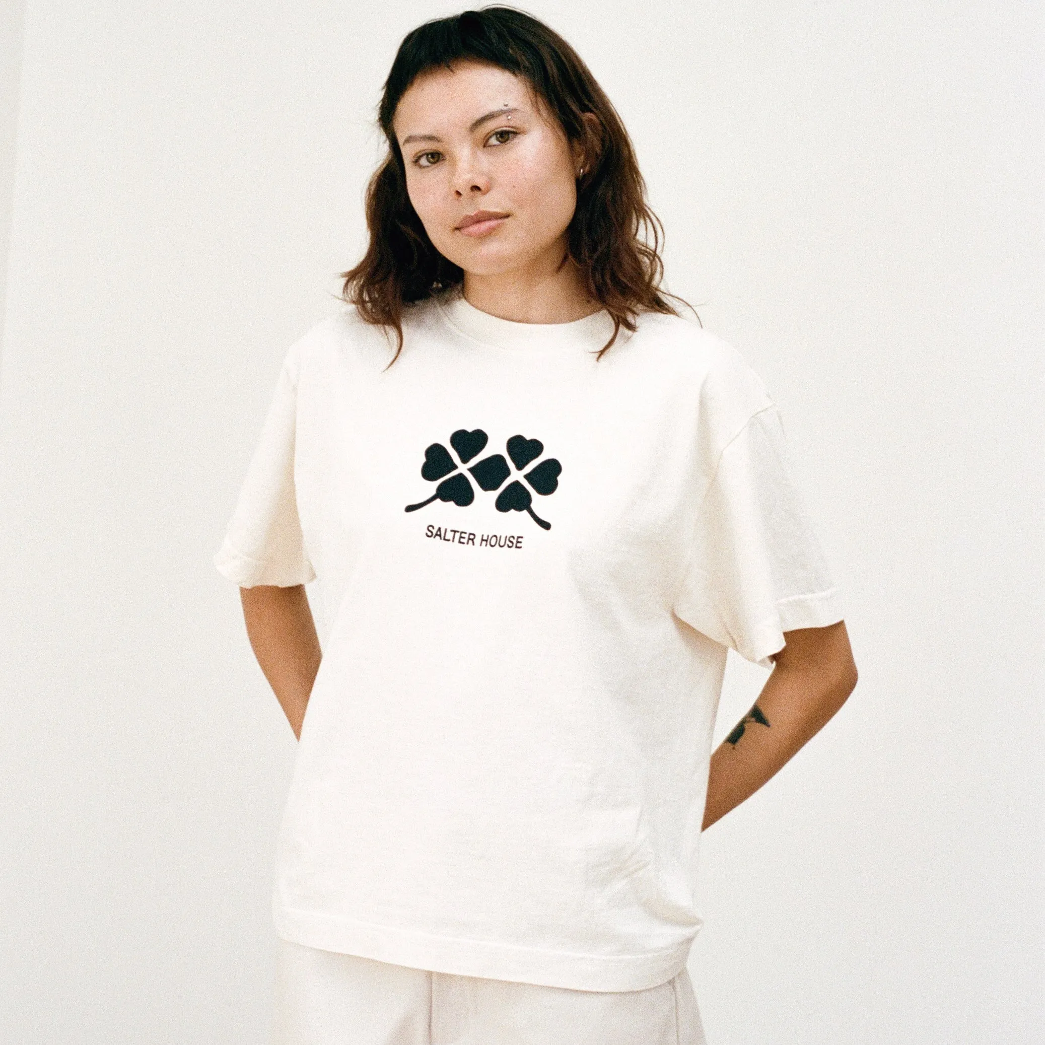 Short Sleeve 'Lucky Together' Tee sold by Salter House