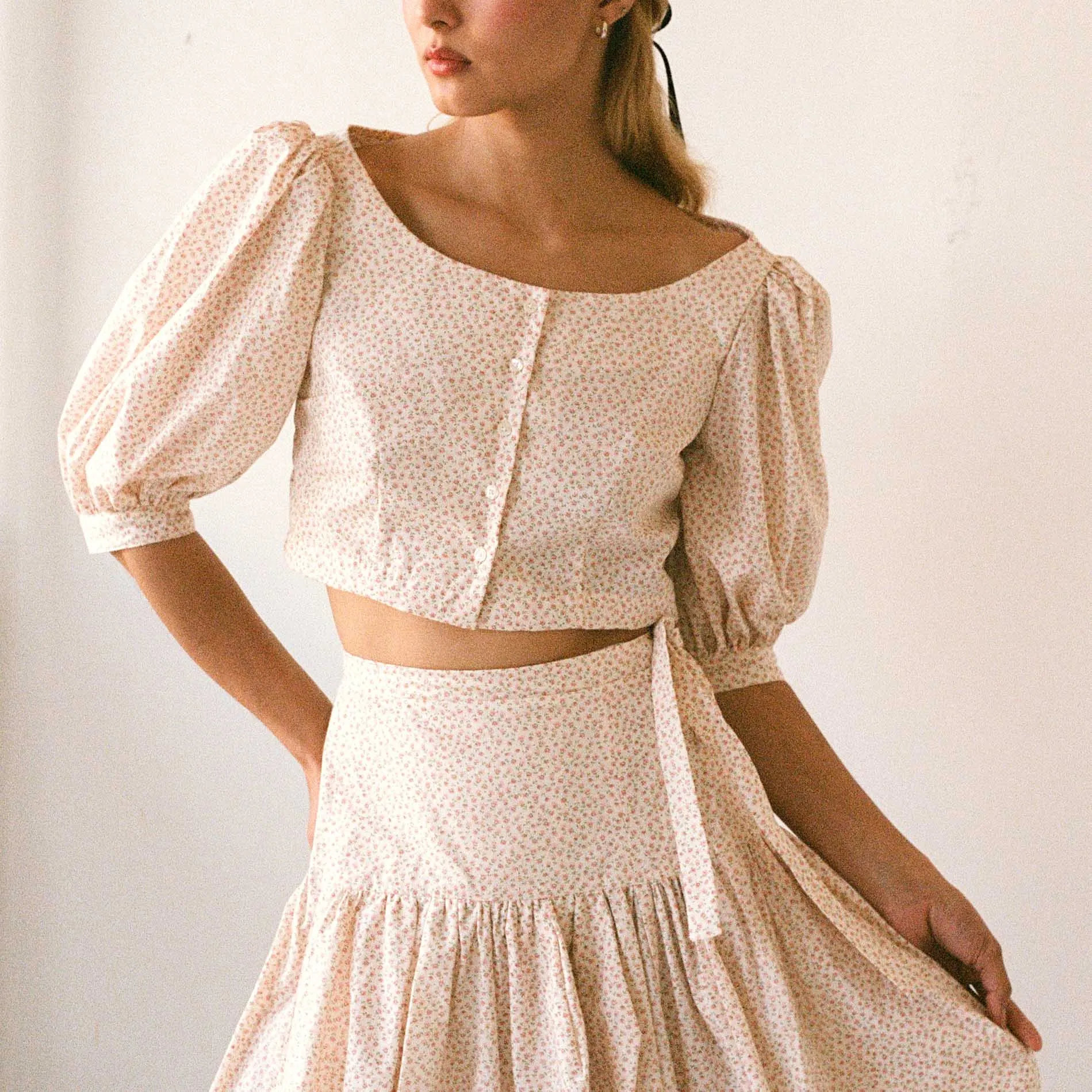 Emma Blouse Pink Primrose (20% off) sold by Salter House product image thumbnail 2