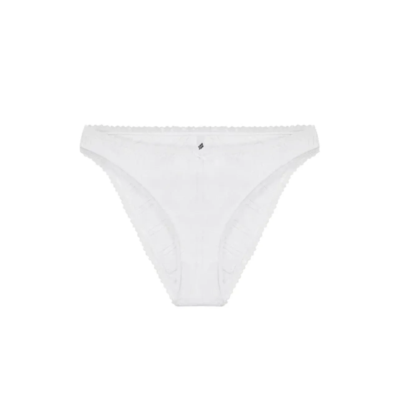 Cou Cou White Low-Rise Underwear sold by Salter House product image thumbnail 2