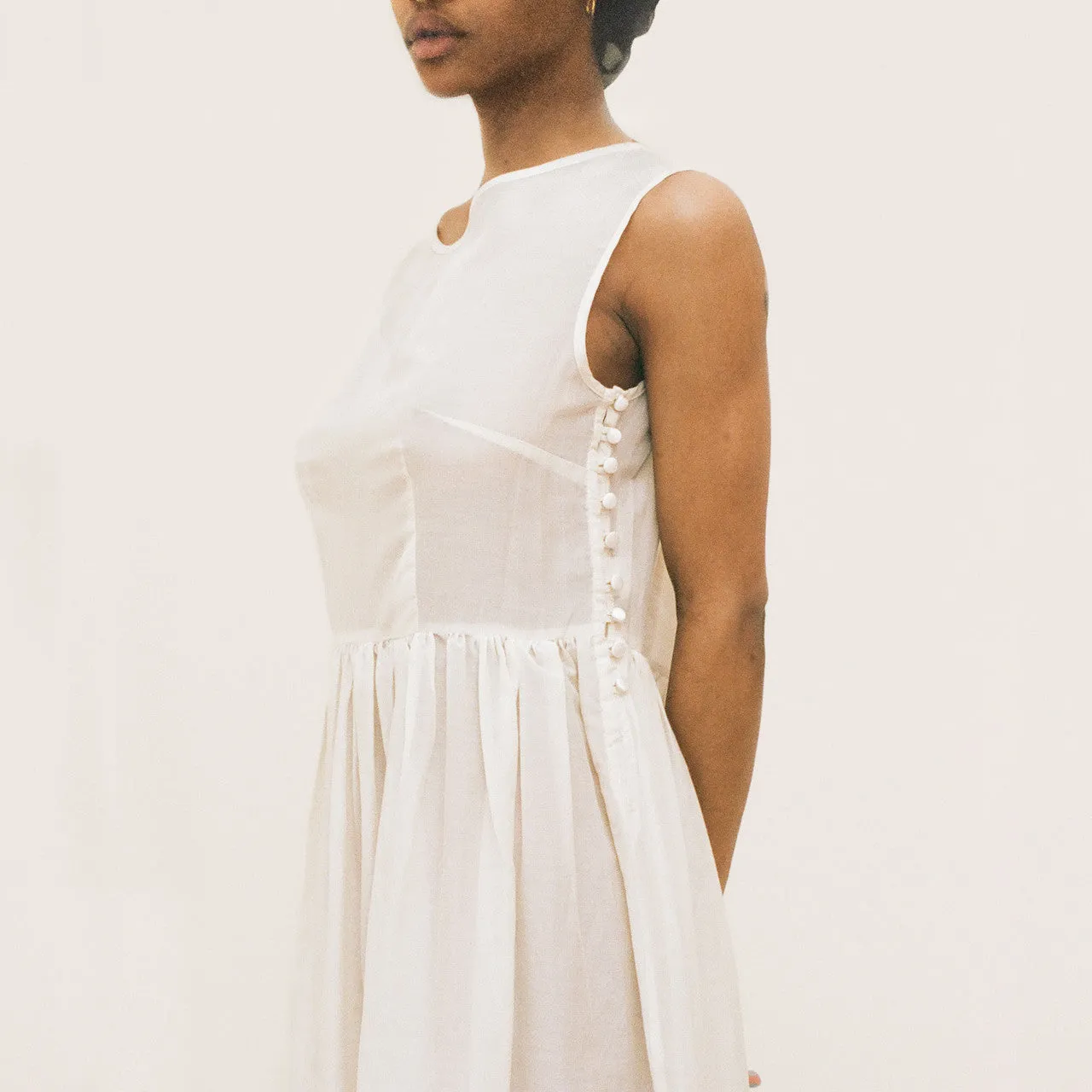 Silk & Cotton Ghost Dress sold by Salter House product image thumbnail 3