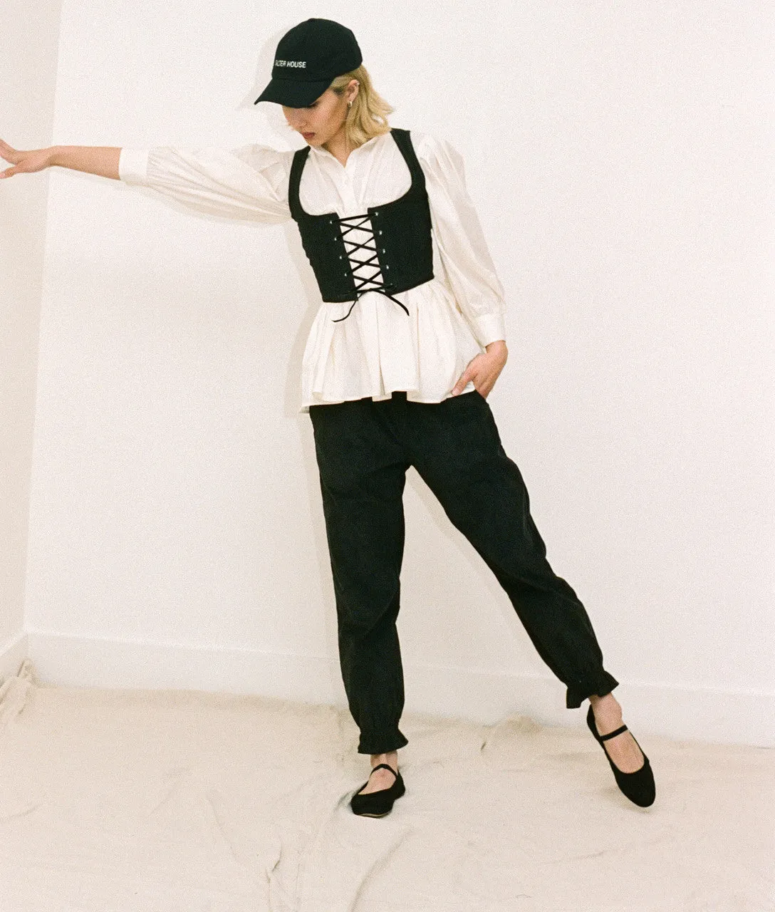 Black Corduroy Bloomers (10% off) sold by Salter House product image thumbnail 2