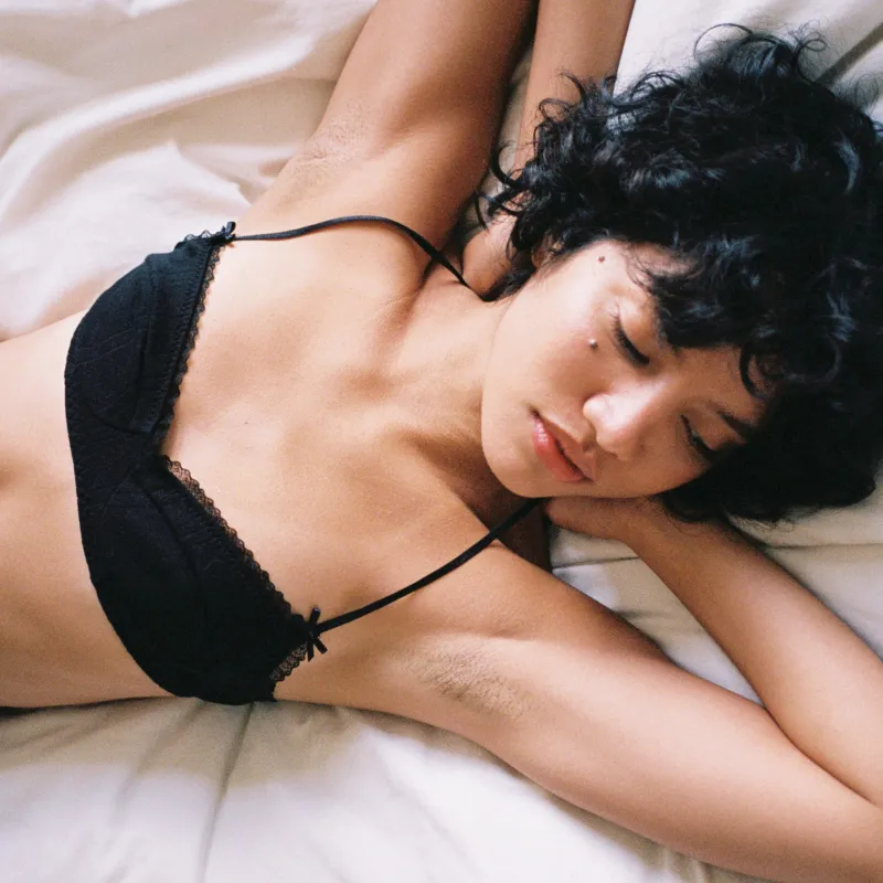 Cou Cou Black Balconette sold by Salter House