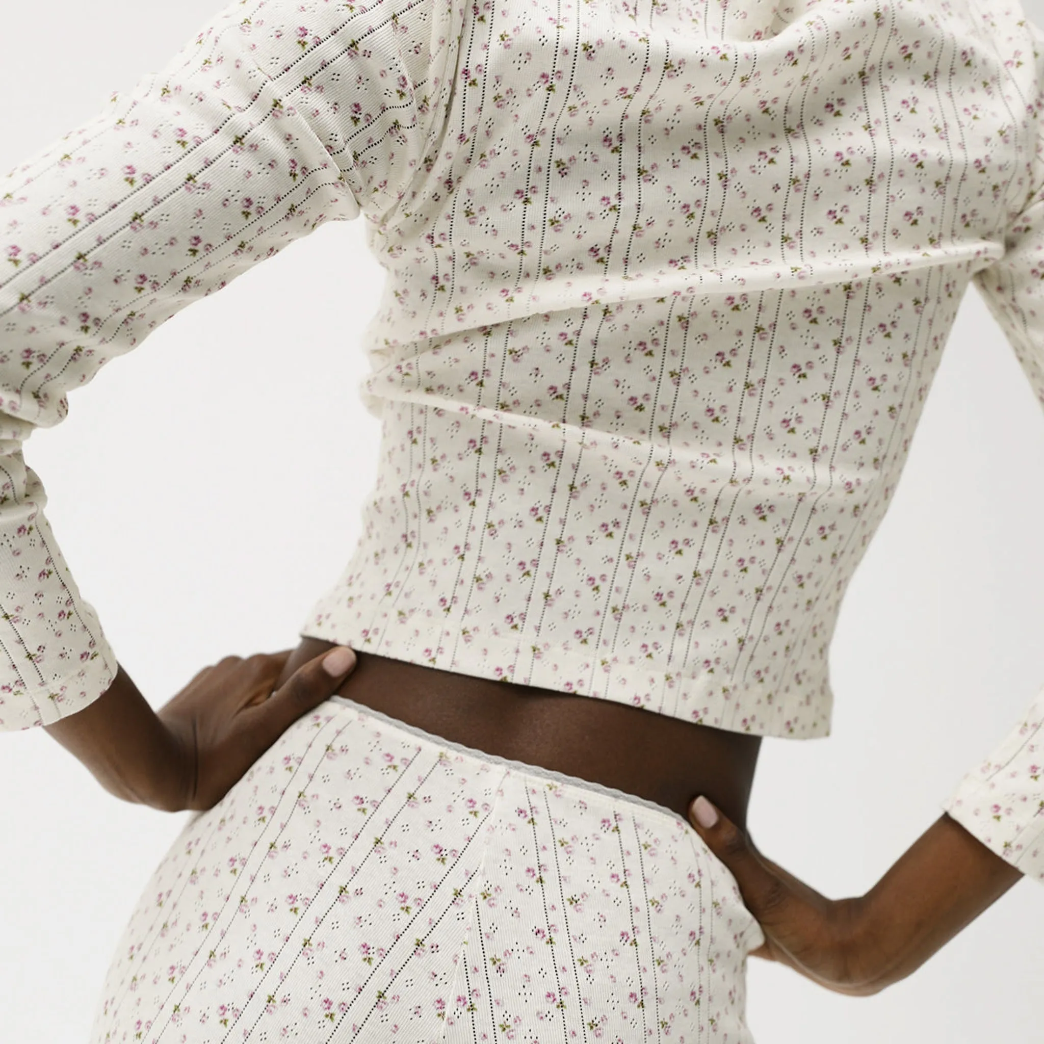 Cou Cou English Rose Cotton Cardigan sold by Salter House product image thumbnail 3