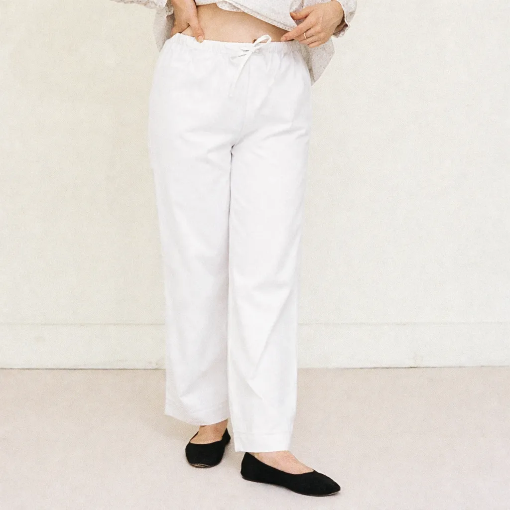 The Wendy Pant, White sold by Salter House product image thumbnail 3