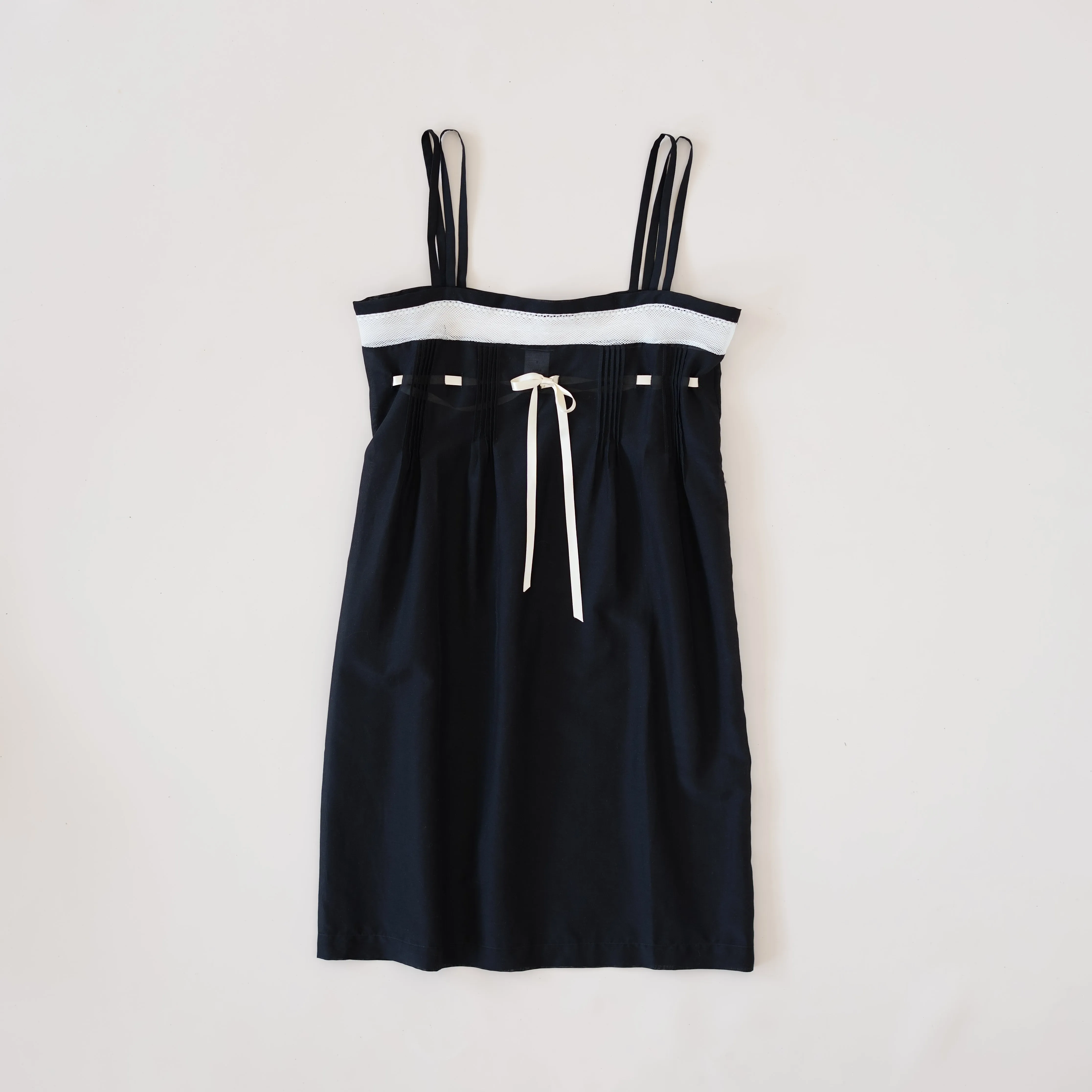 Torchon Lace Dress, Black sold by Salter House