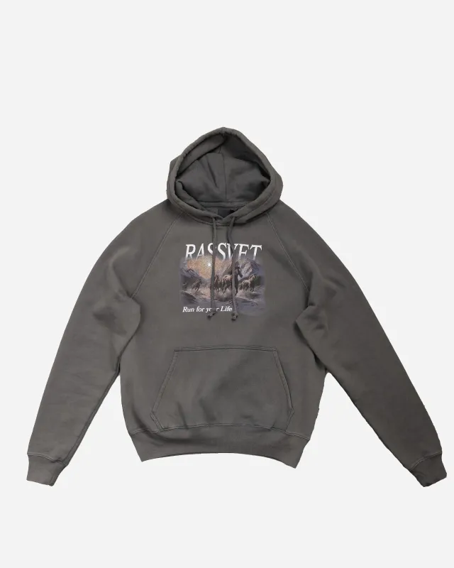 Horses Raglan Hoodie sold by NAKED CPH