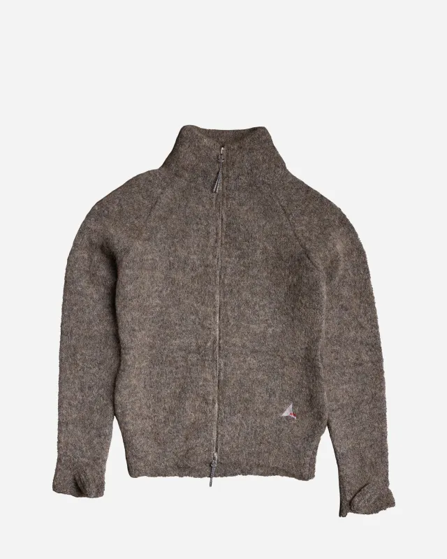 Tasna Mohair Zip Up Sweater sold by NAKED CPH