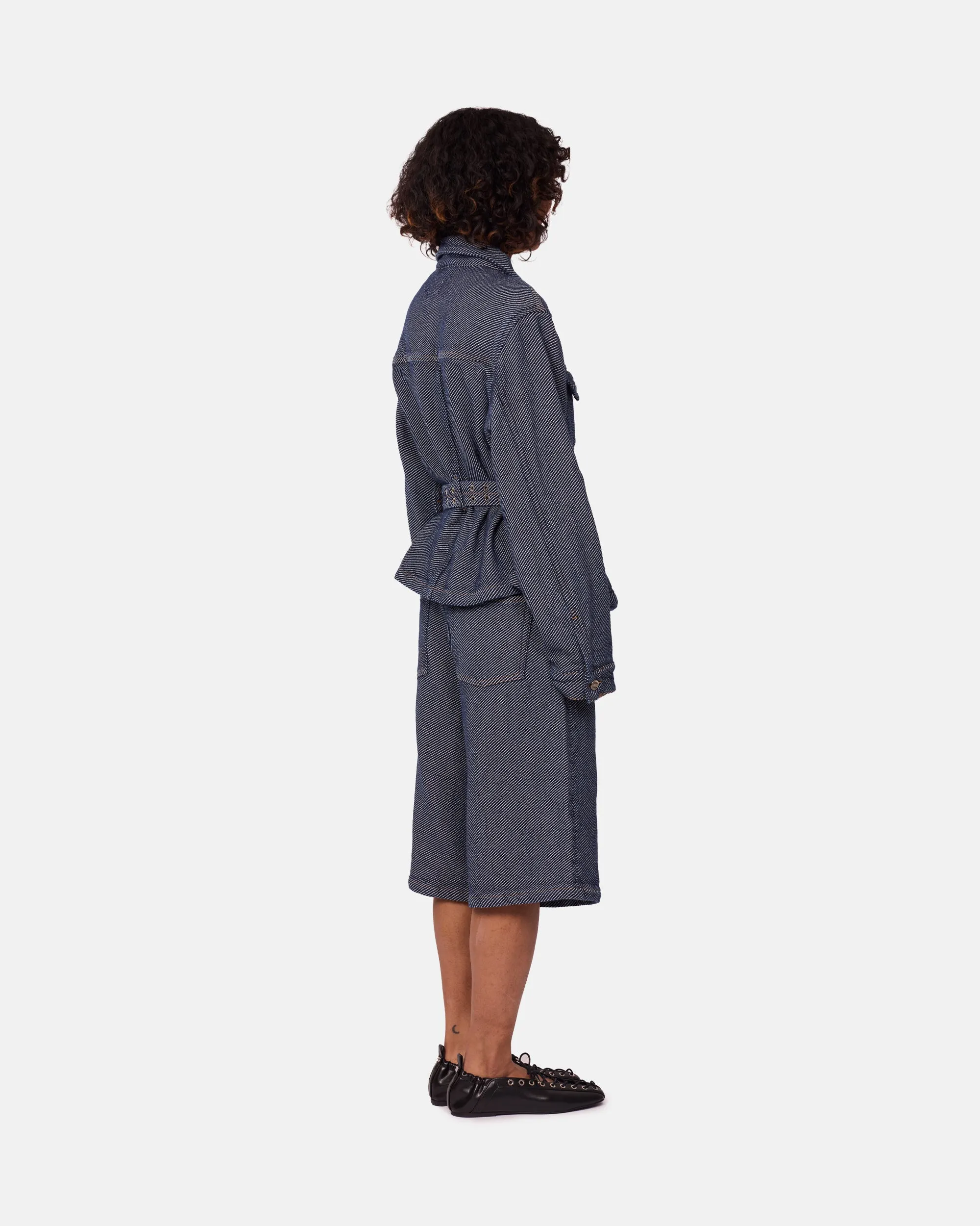 Heavy Twill Denim Short Jacket sold by NAKED CPH product image thumbnail 4