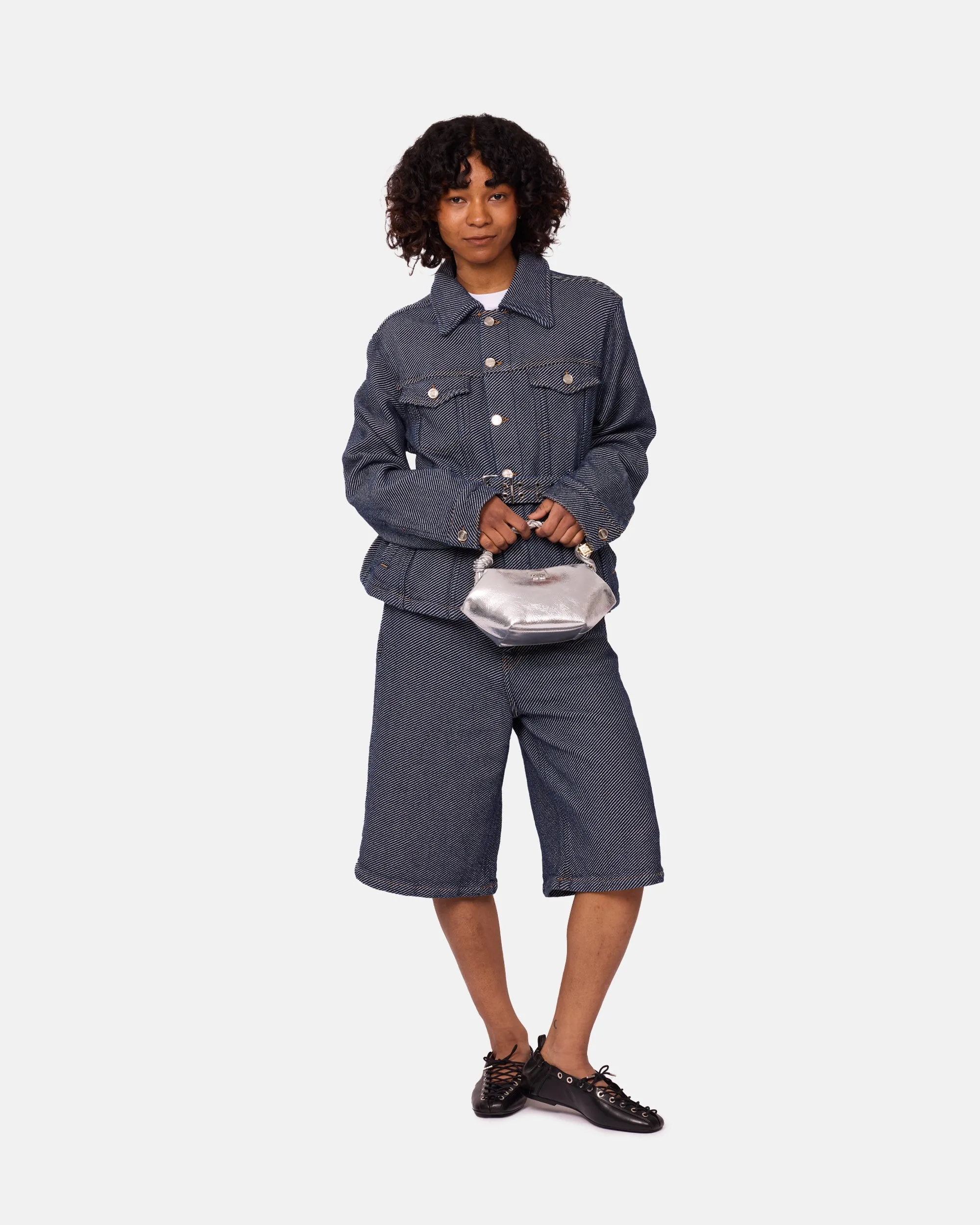 Heavy Twill Denim Short Jacket sold by NAKED CPH product image thumbnail 2