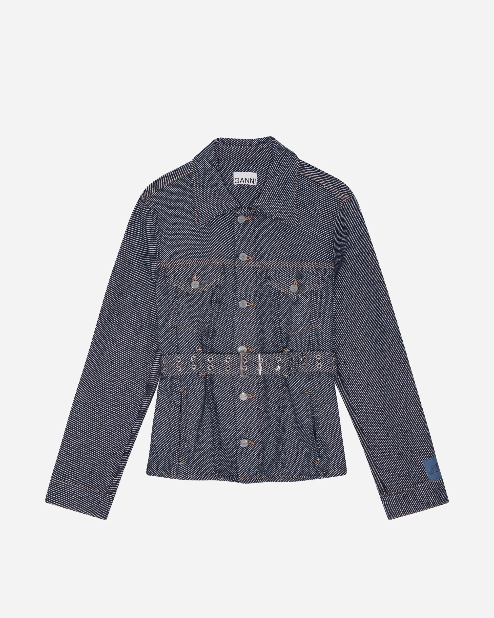 Heavy Twill Denim Short Jacket sold by NAKED CPH